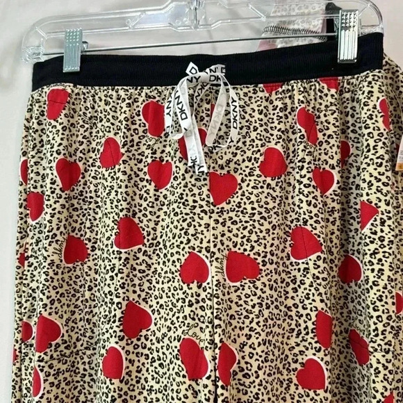 DKNY Animal Print Two Piece Pajamas Set - Size S - Picture 8 of 11